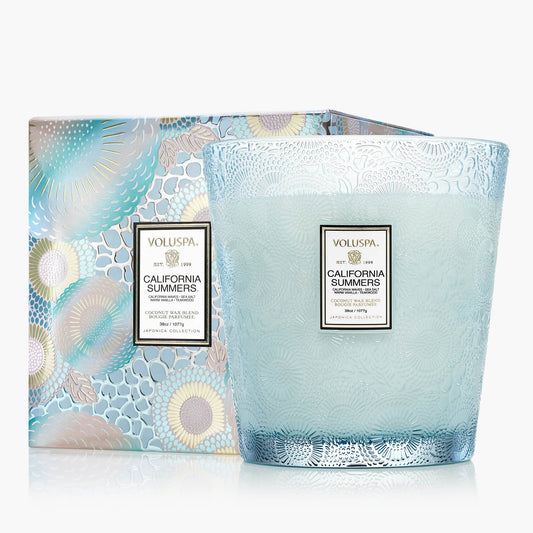 California Summer 3 Wick Hearth Candle