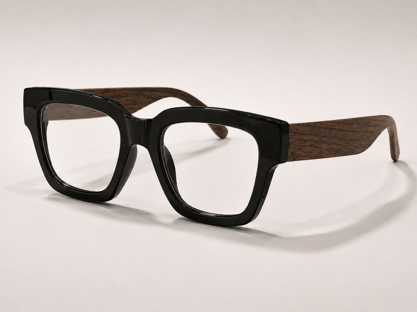 Square Black Rim Readers