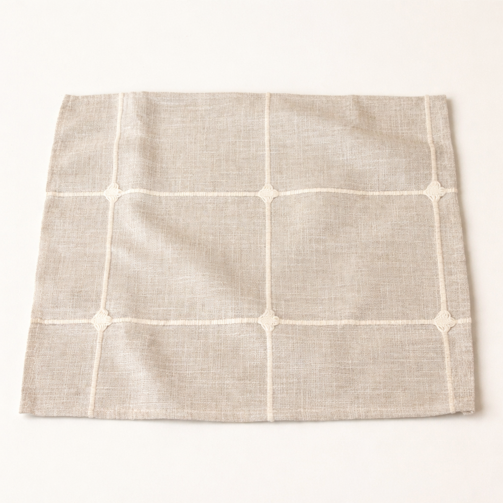 Provence Check Napkin