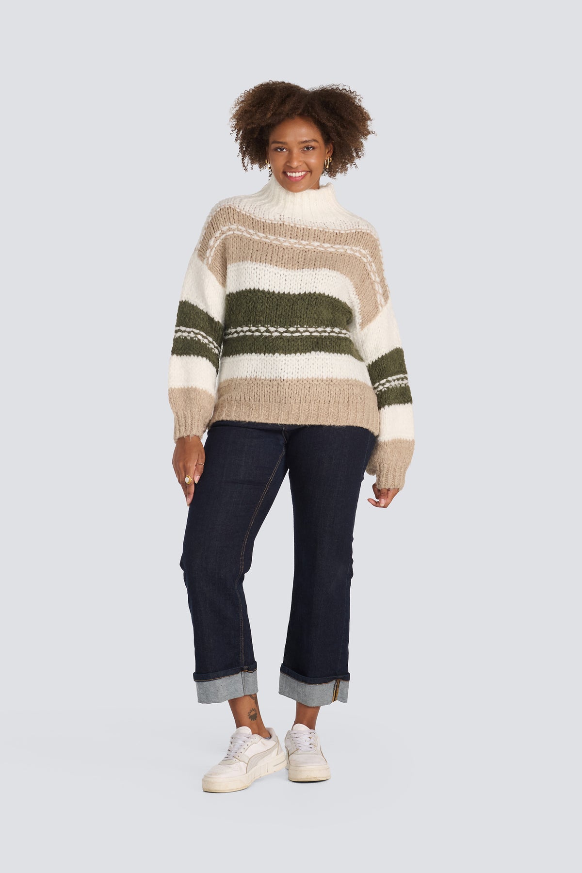 Chunky Stripe Sweater