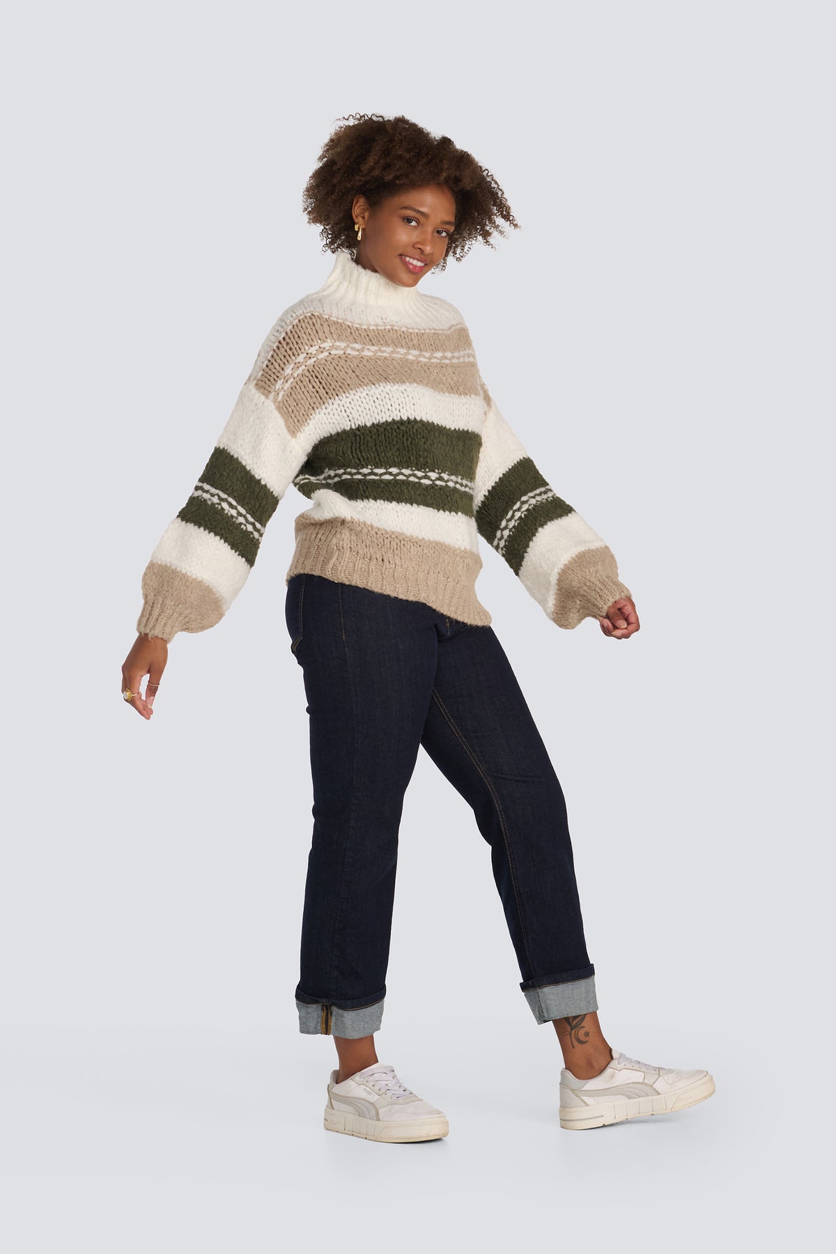 Chunky Stripe Sweater