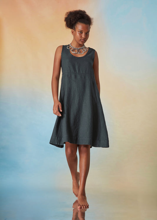 Linen Sleeveless Dress
