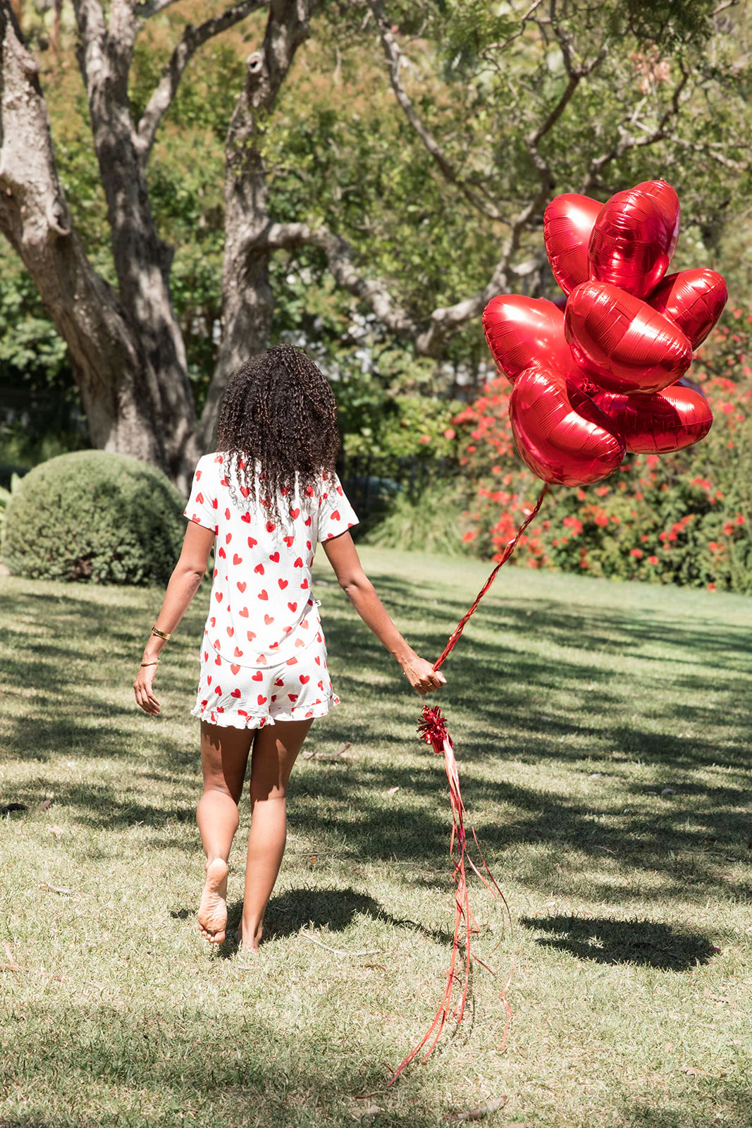 Ruffled PJ Short Set