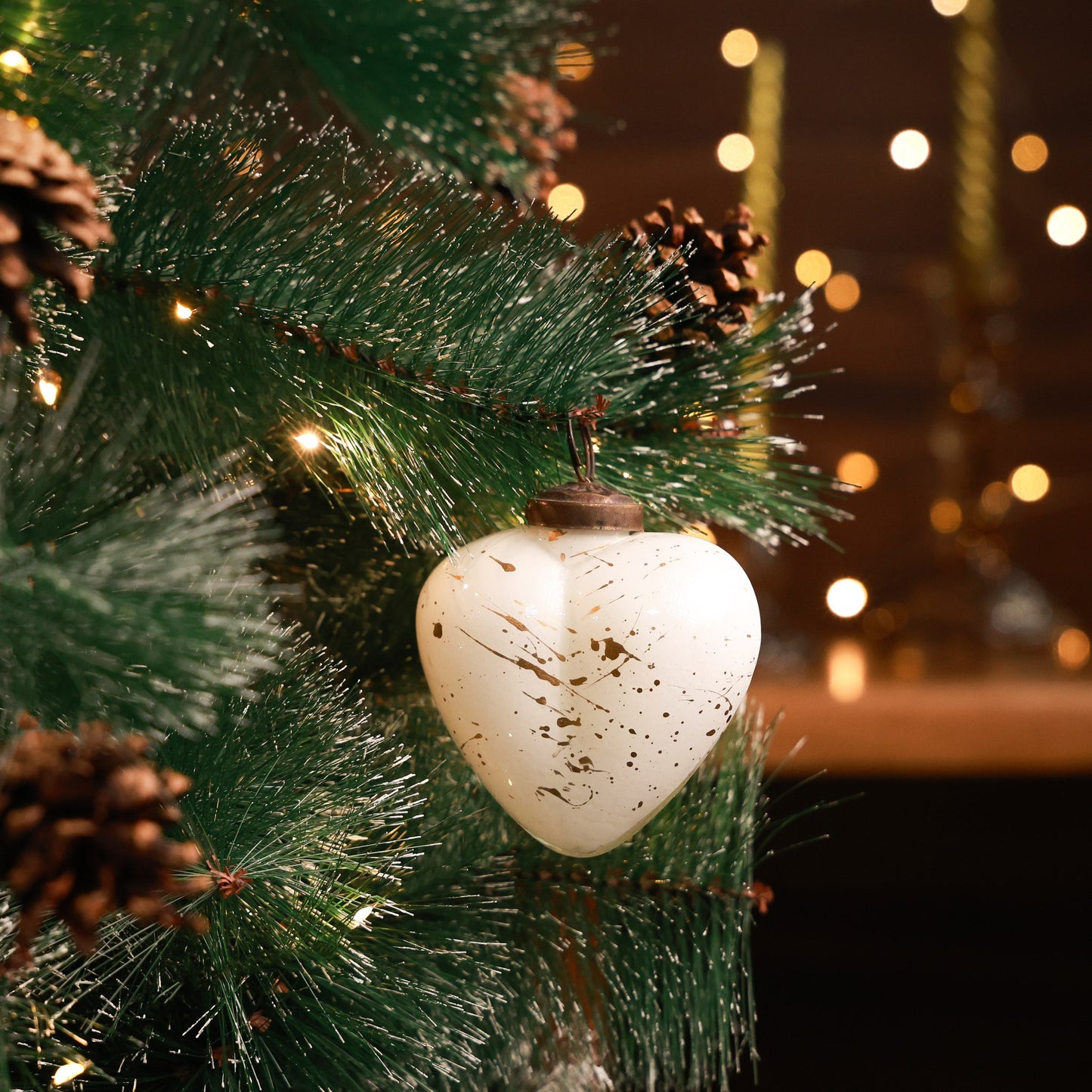 Snow Heart Ornament