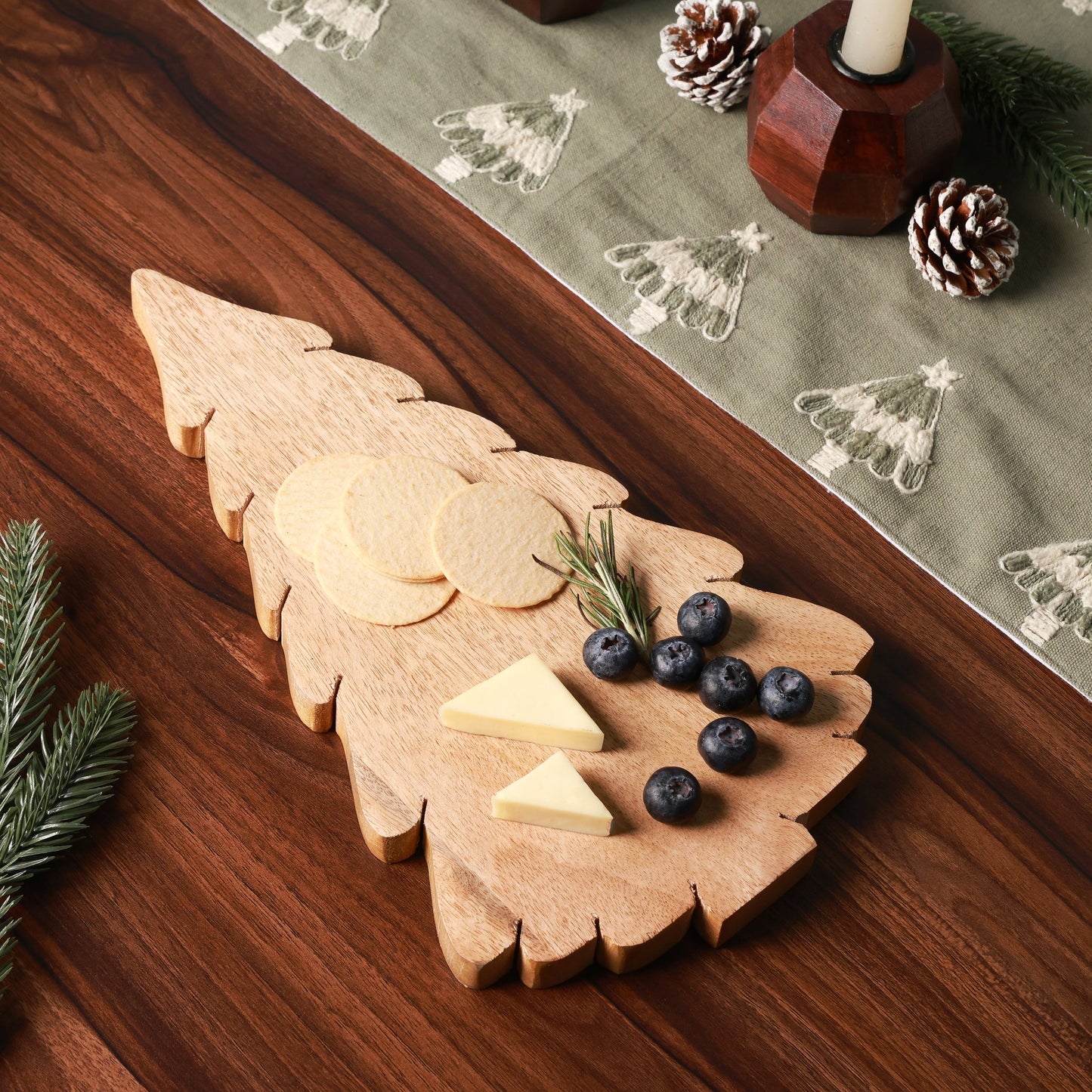 Wood Tree Platter