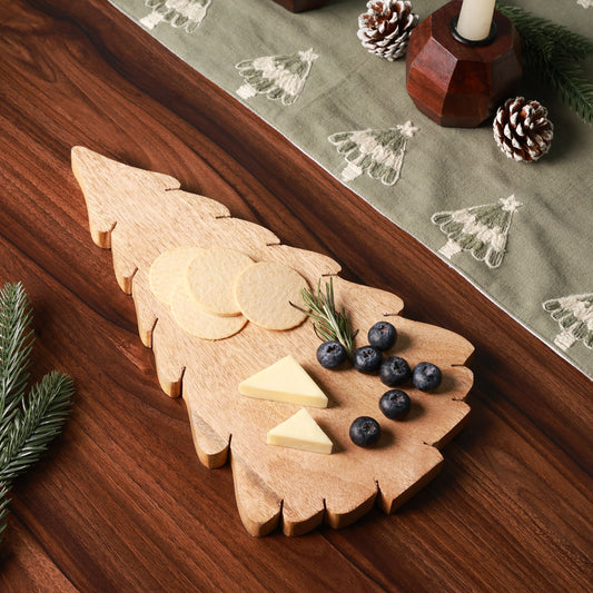 Wood Tree Platter