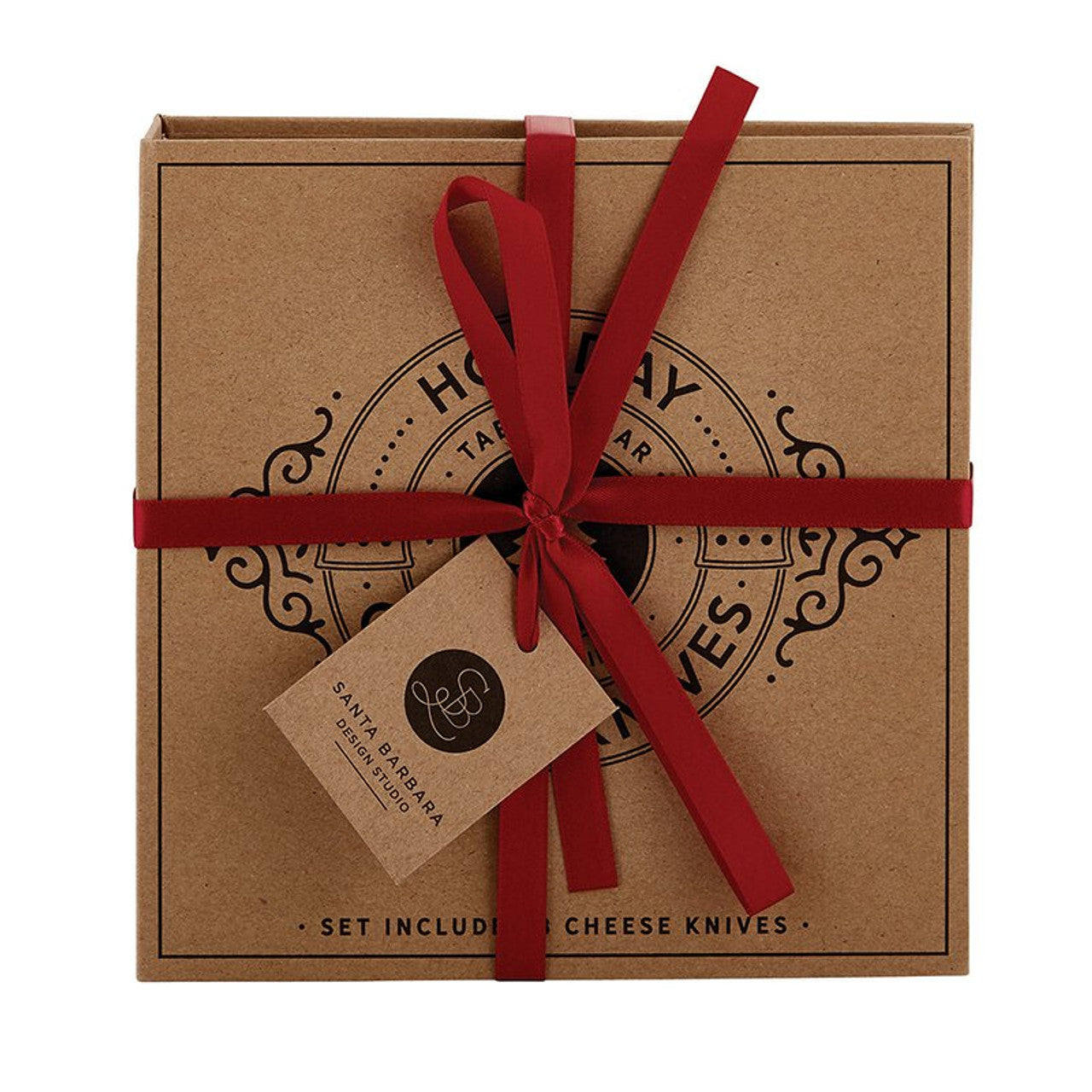 Holiday Cheese Knives Set