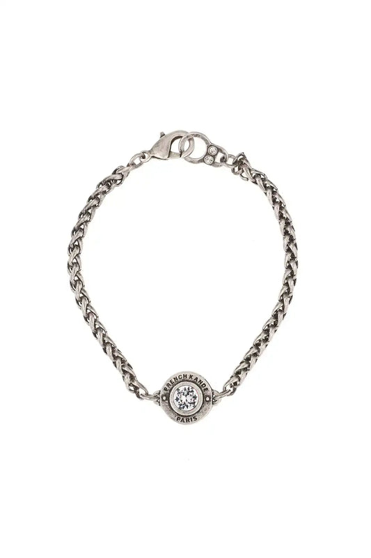 Cheval Silver Bracelet w/Swarovski Annecy Pendant