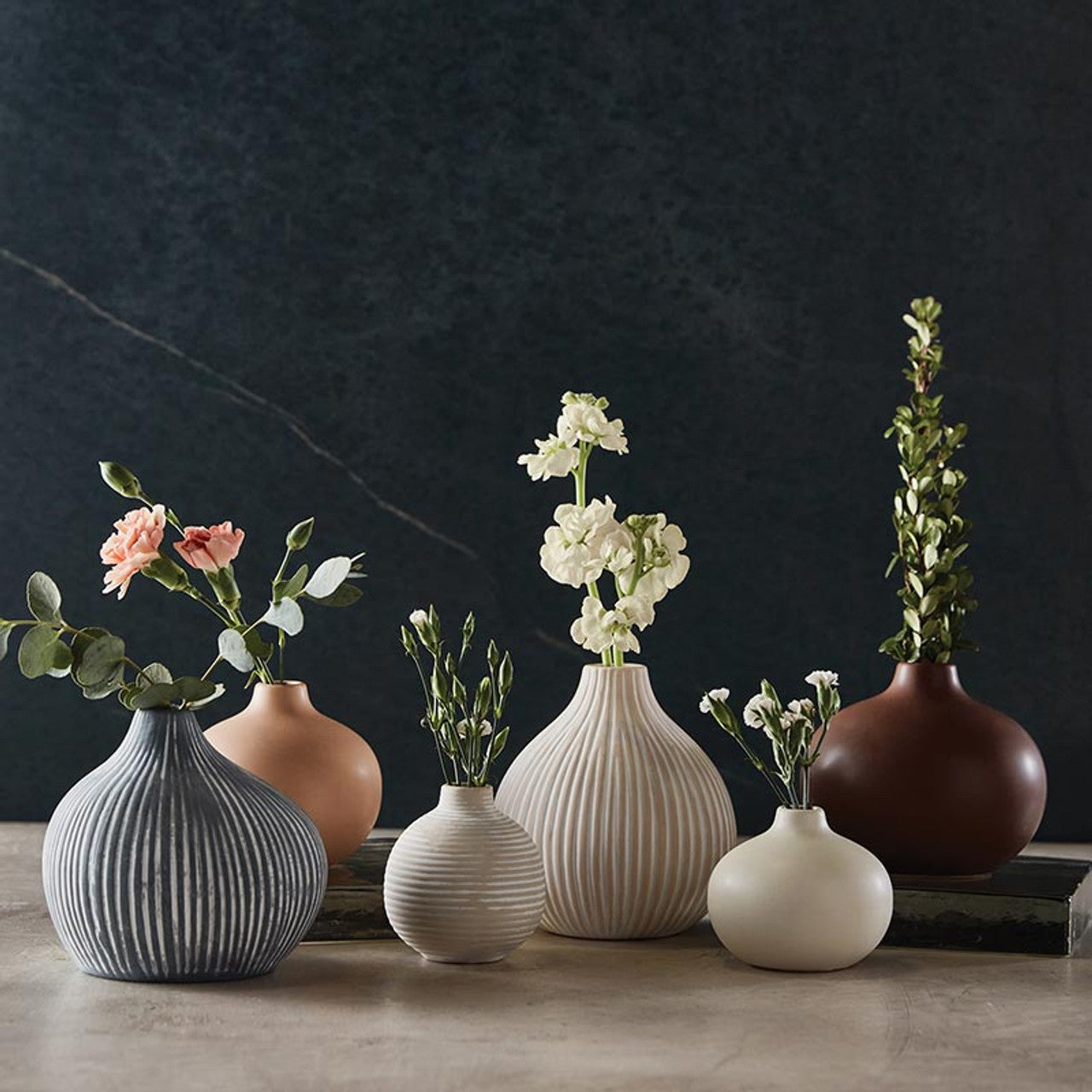 Matte Beige Vase