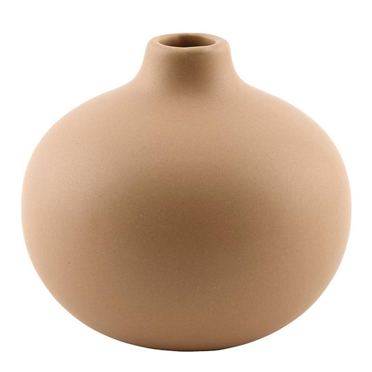 Matte Beige Vase