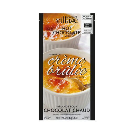 Creme Brulee Hot Chocolate