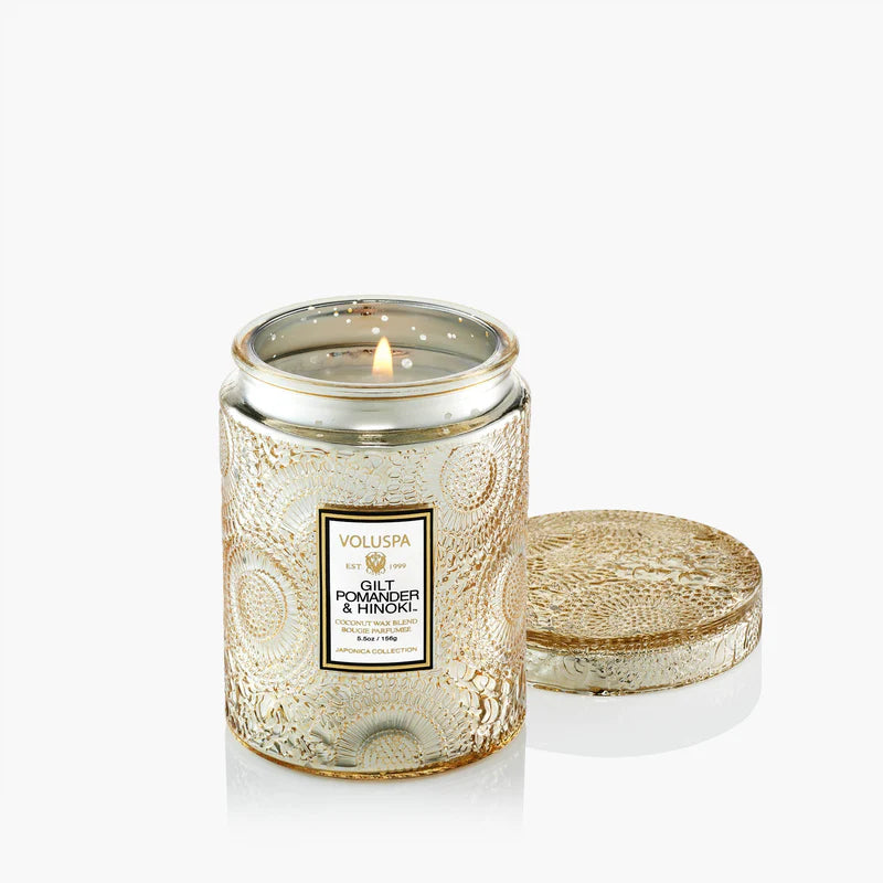 Gilt Hinoki Small Jar