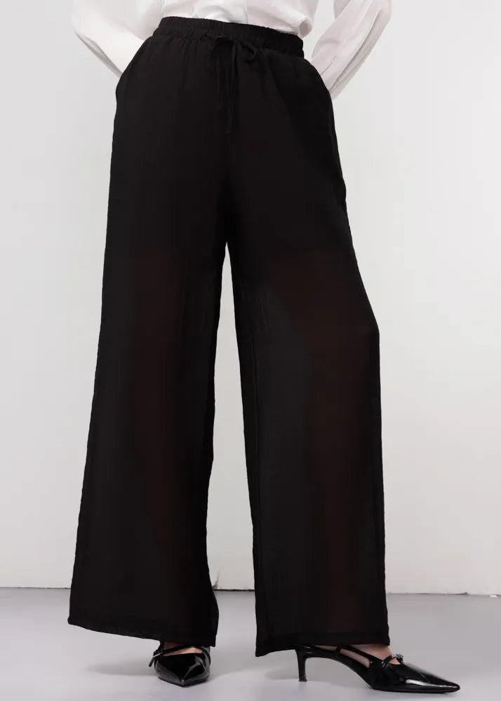 Sheer Wide Pant