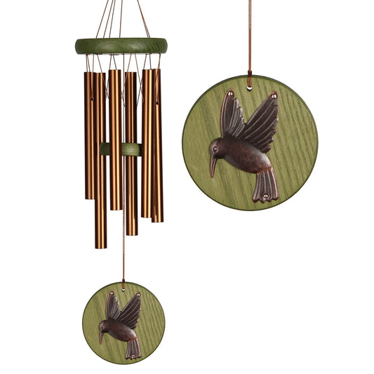 Habitats Green Hummingbird Chime