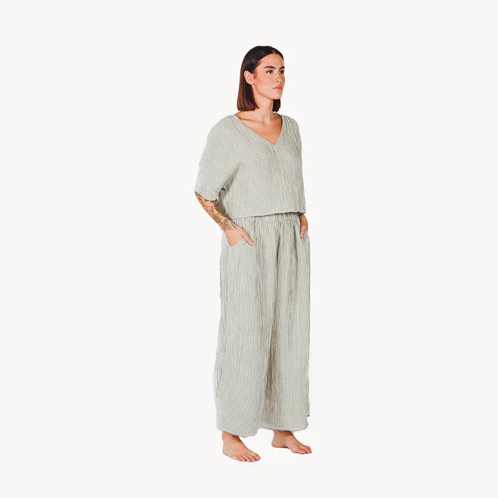 Striped Palazzo Pant