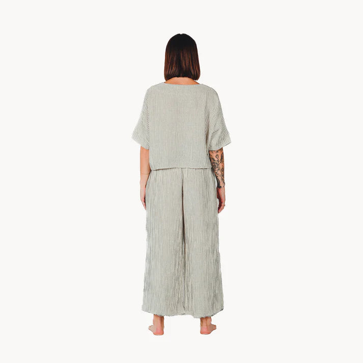 Striped Palazzo Pant