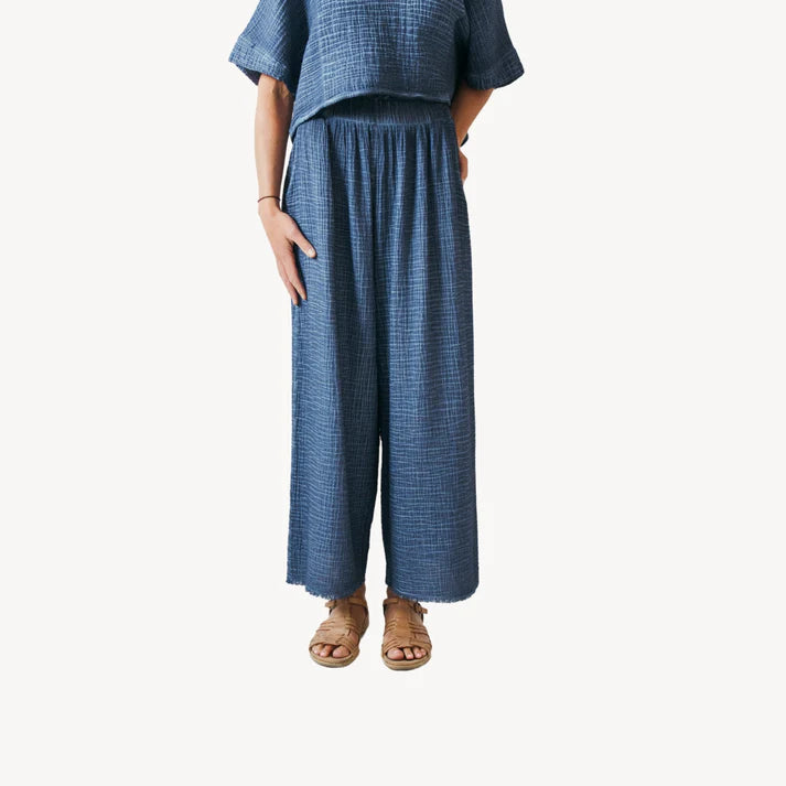 Crinkle Palazzo Pant