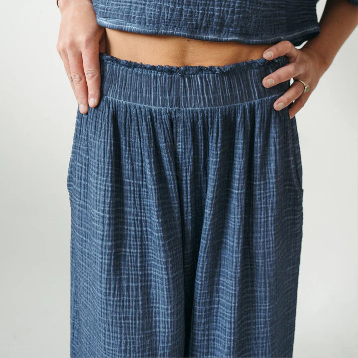 Crinkle Palazzo Pant