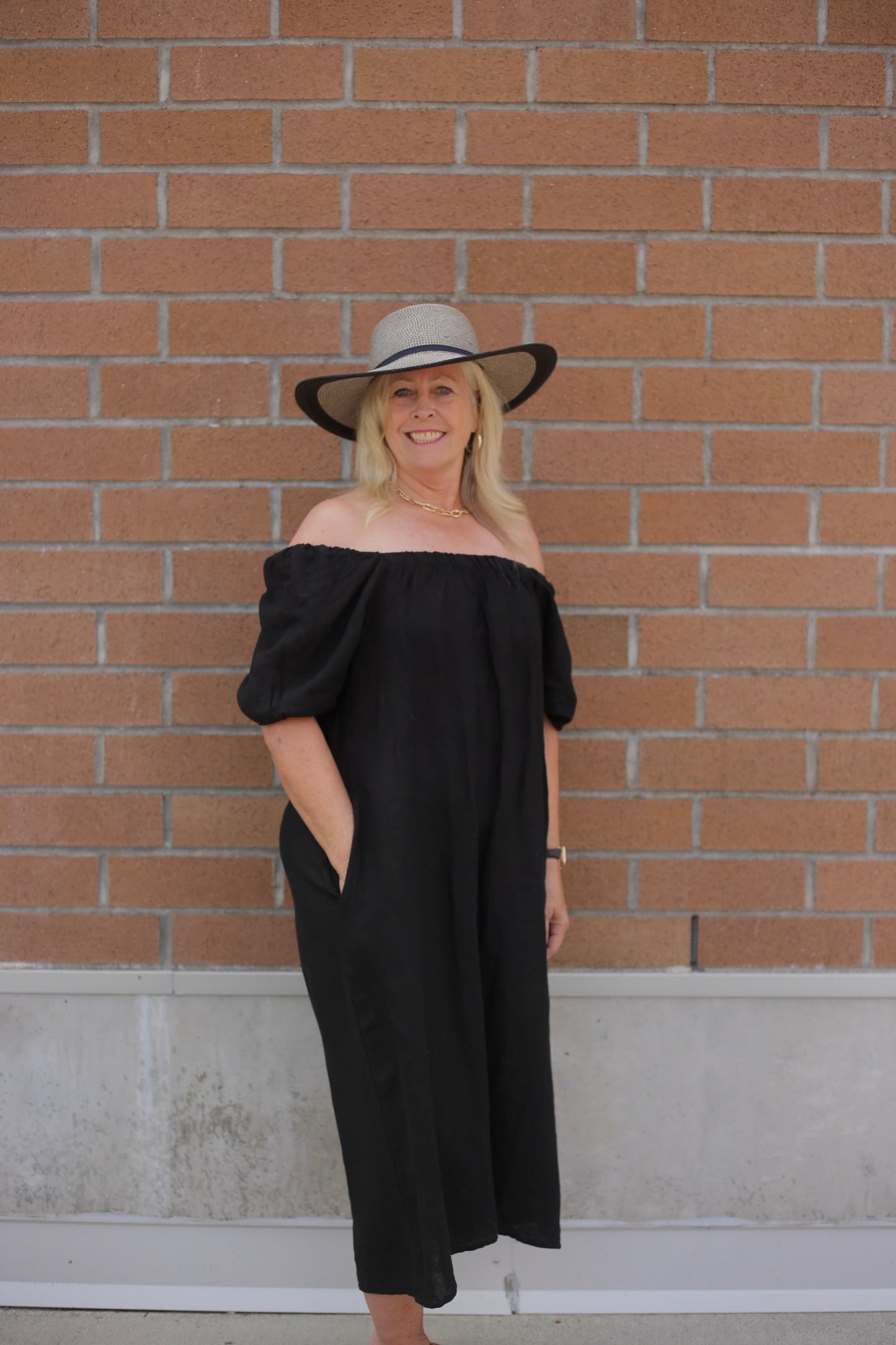 Linen Maxi Dress