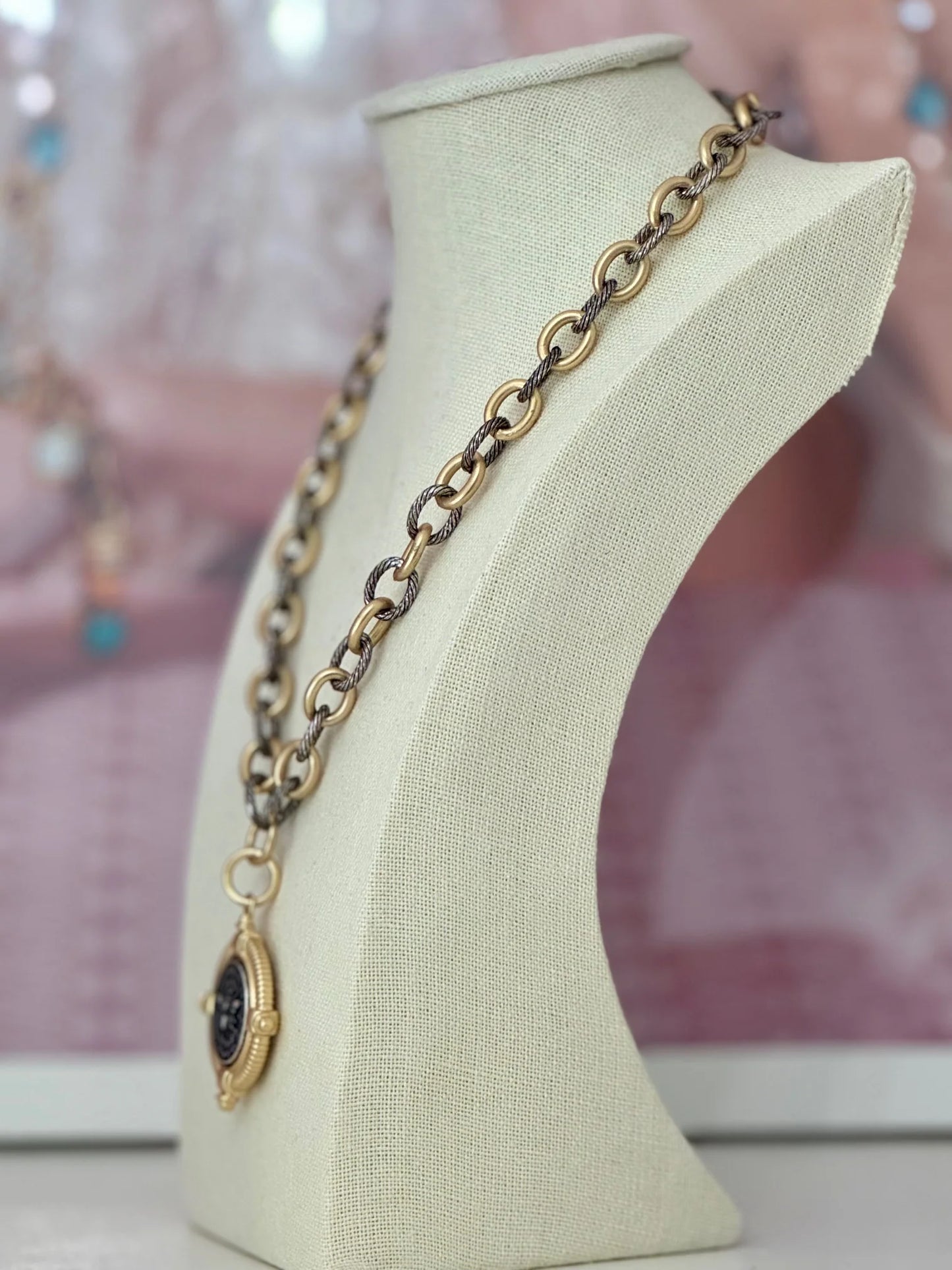 Italian Bee Necklace