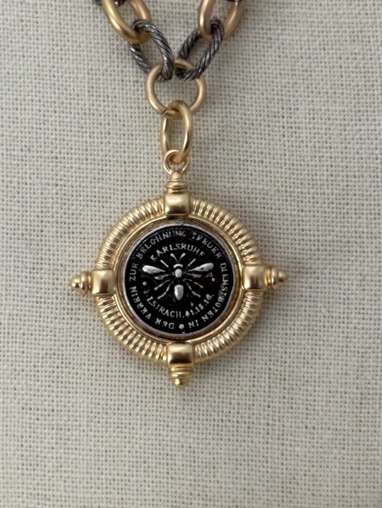 Italian Bee Necklace