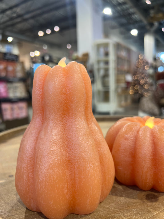 Flameless Pumpkin Candle
