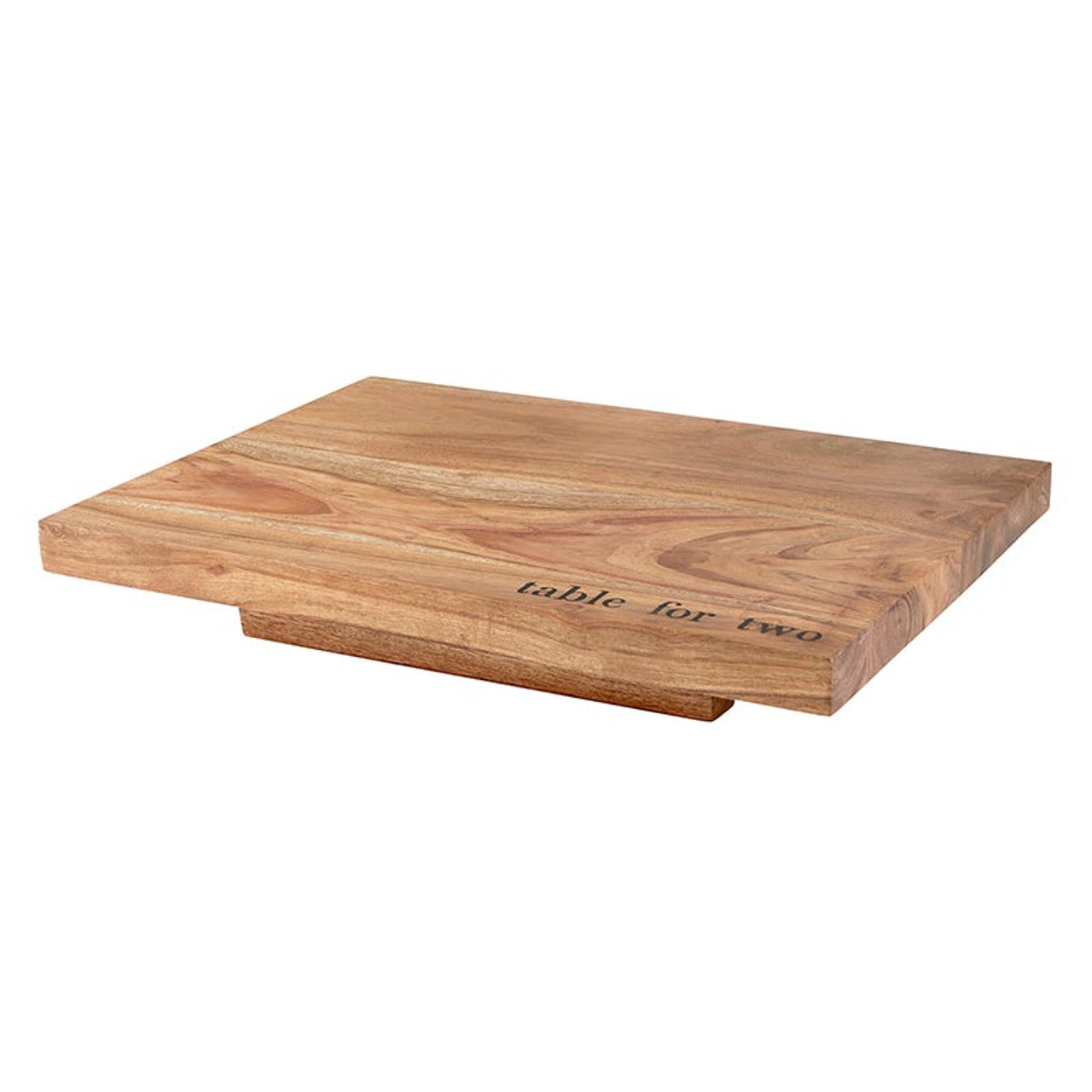 Table For Two Wooden Board - 15.5"x11.6"