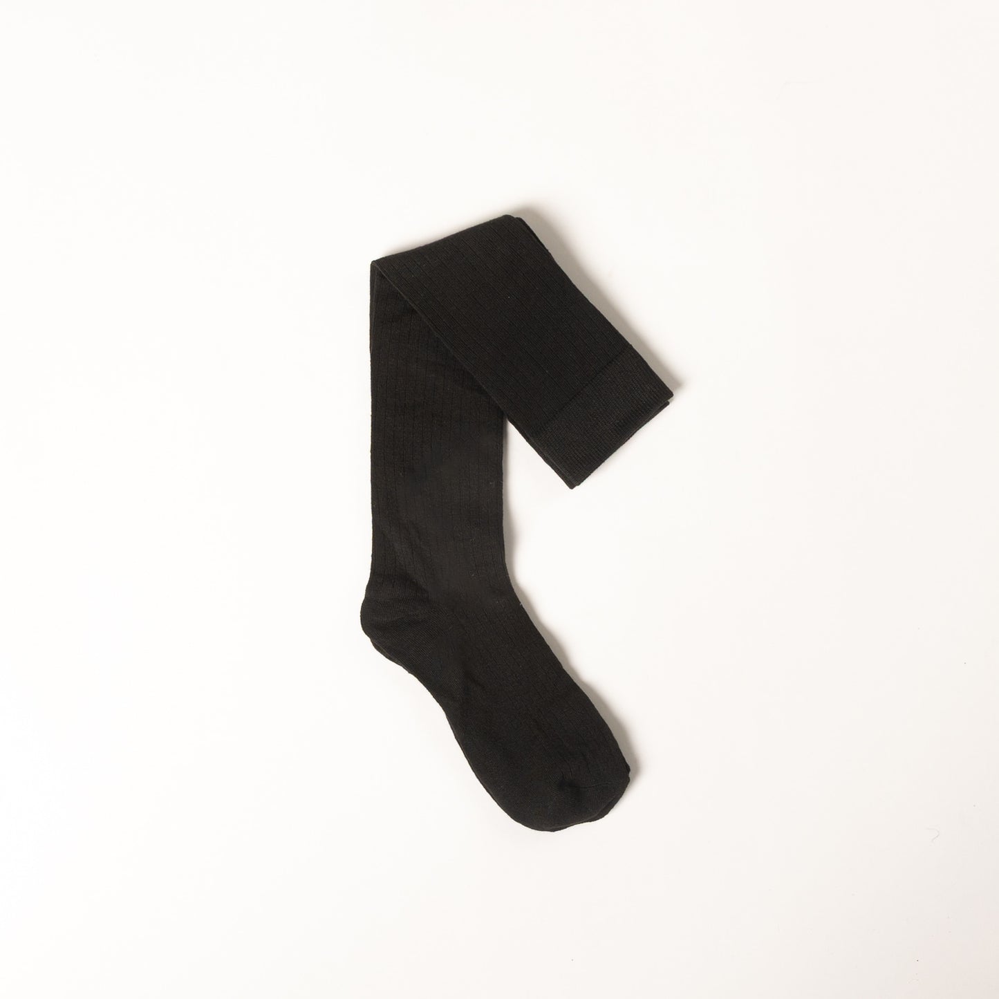 Black Knee High Socks