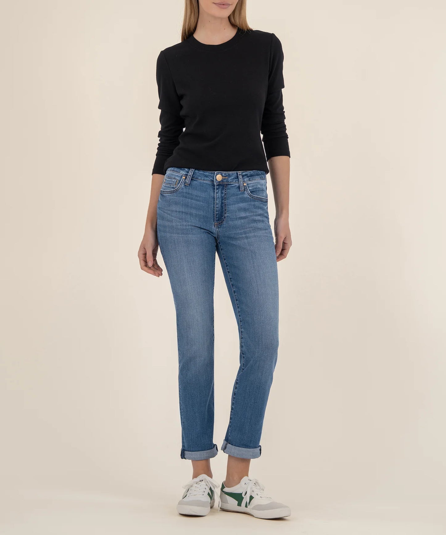 Catherine Mid Rise Boyfriend Jean