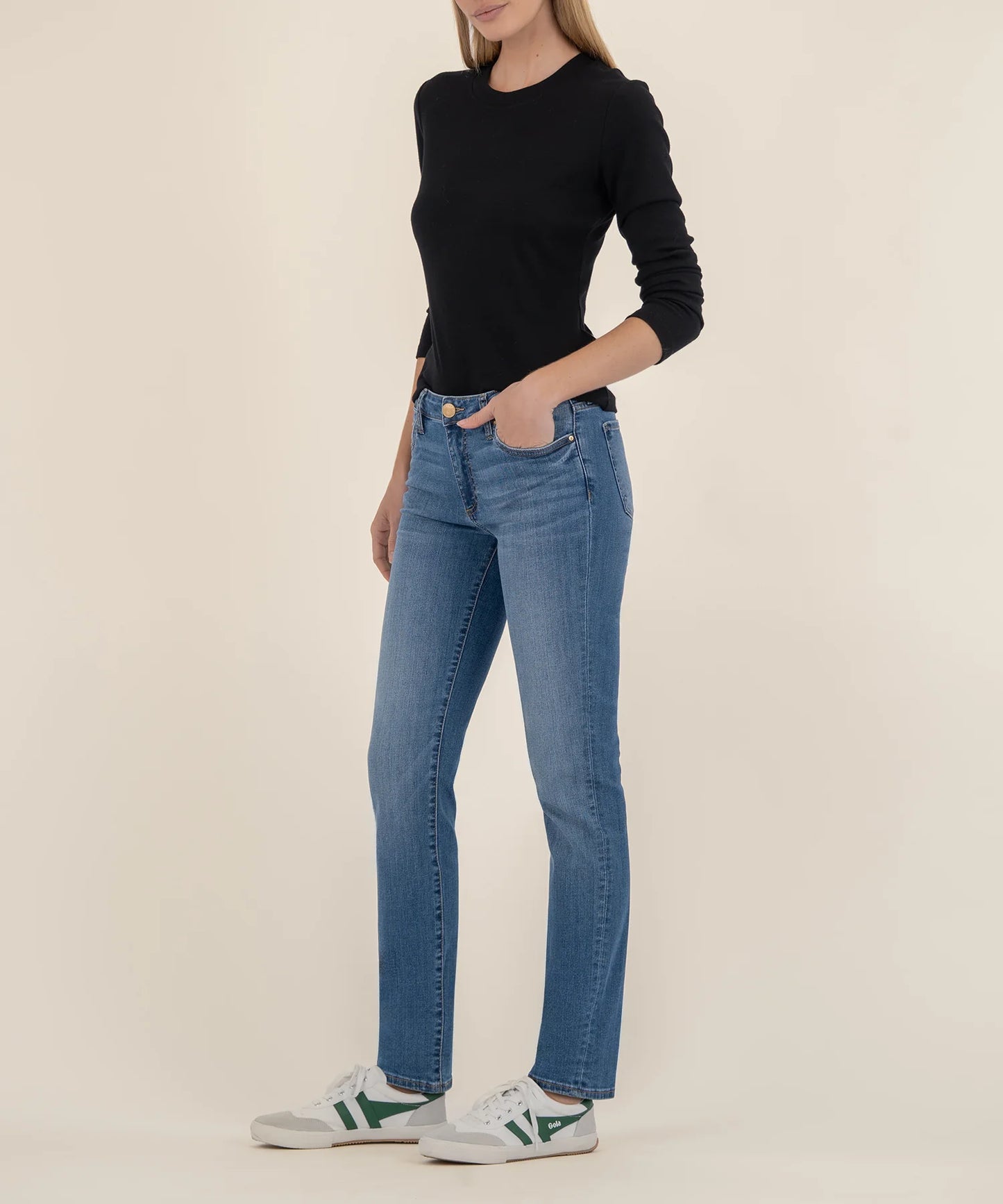 Catherine Mid Rise Boyfriend Jean
