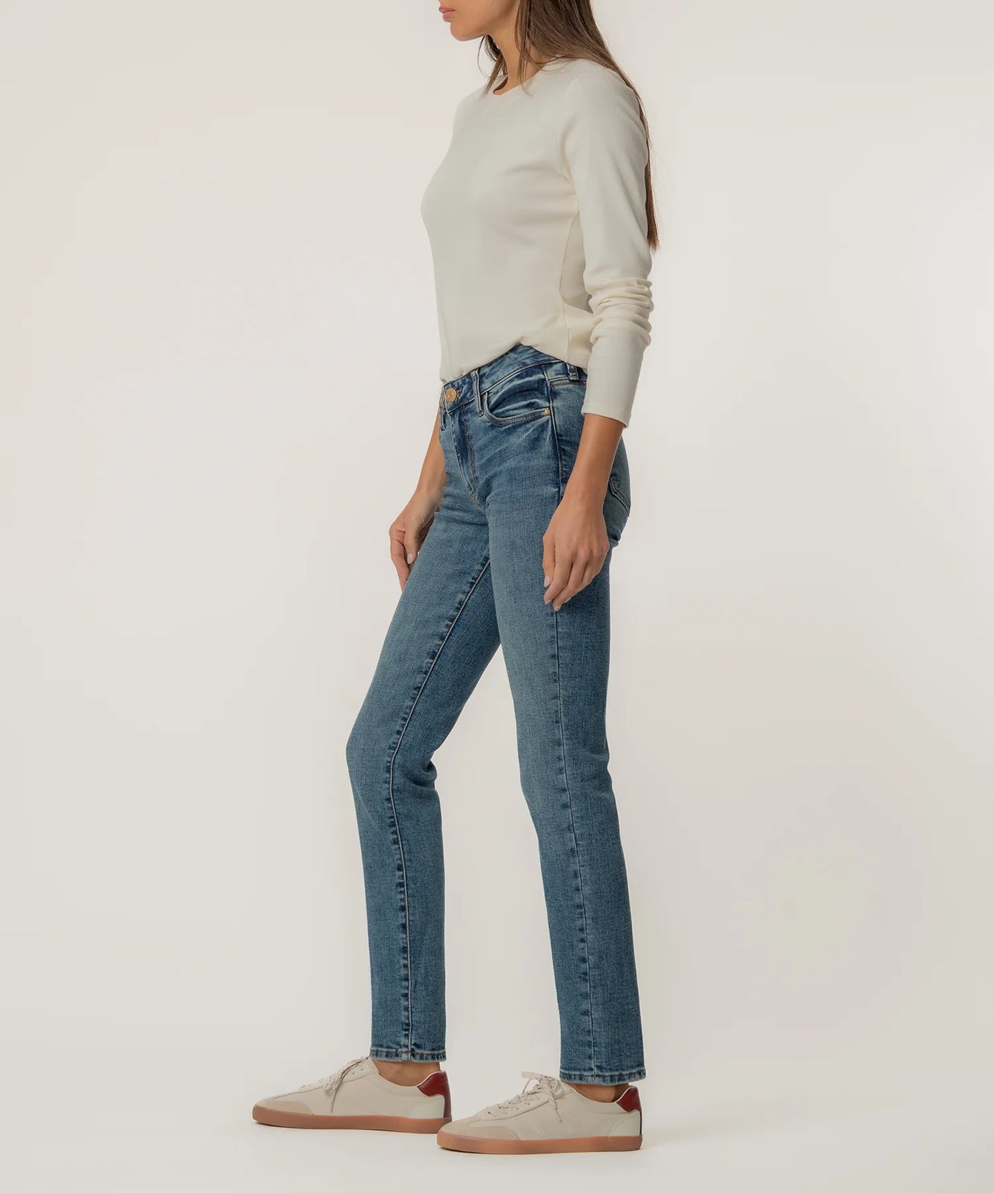 Catherine Mid Rise Boyfriend Jean