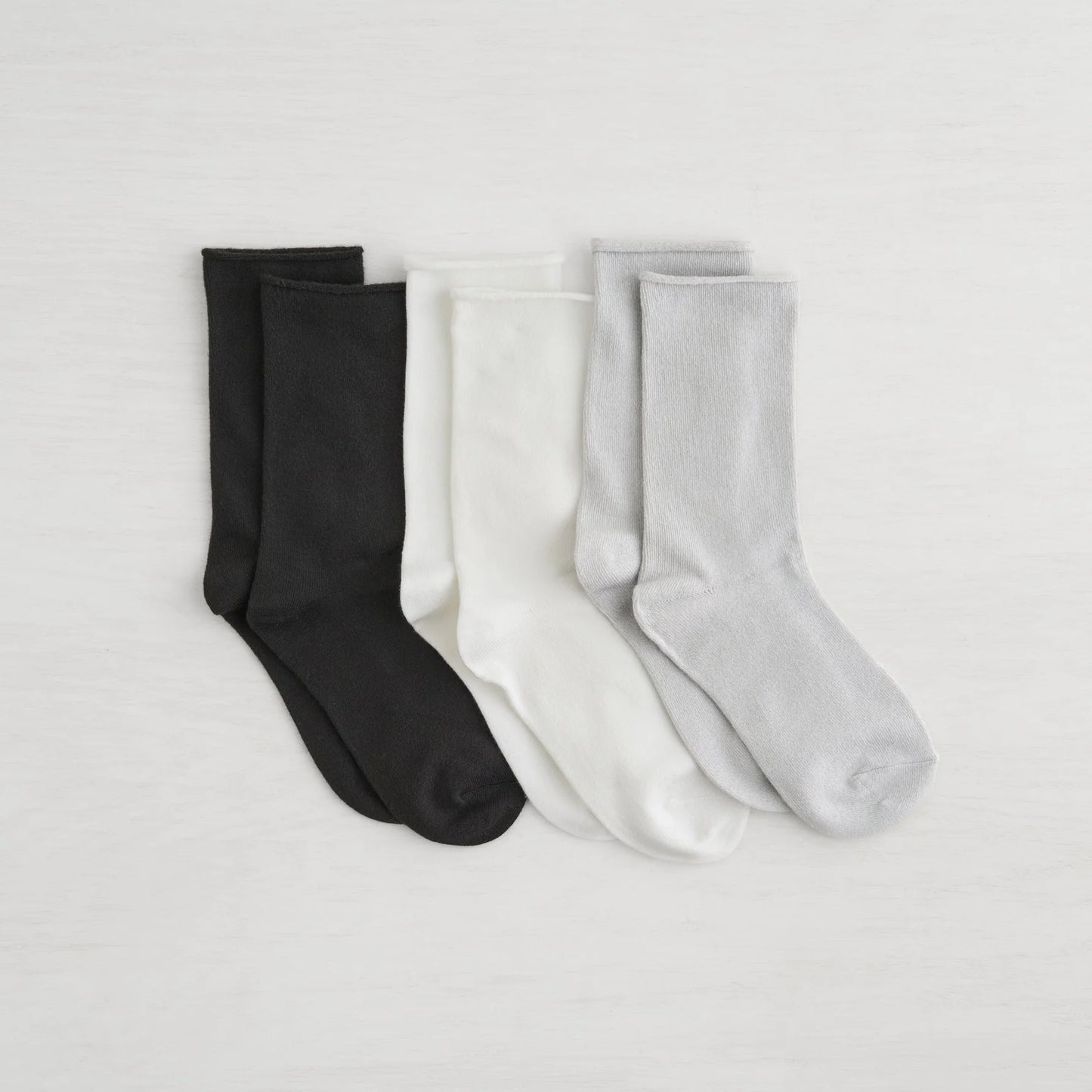3PK Recycled Crew Sock