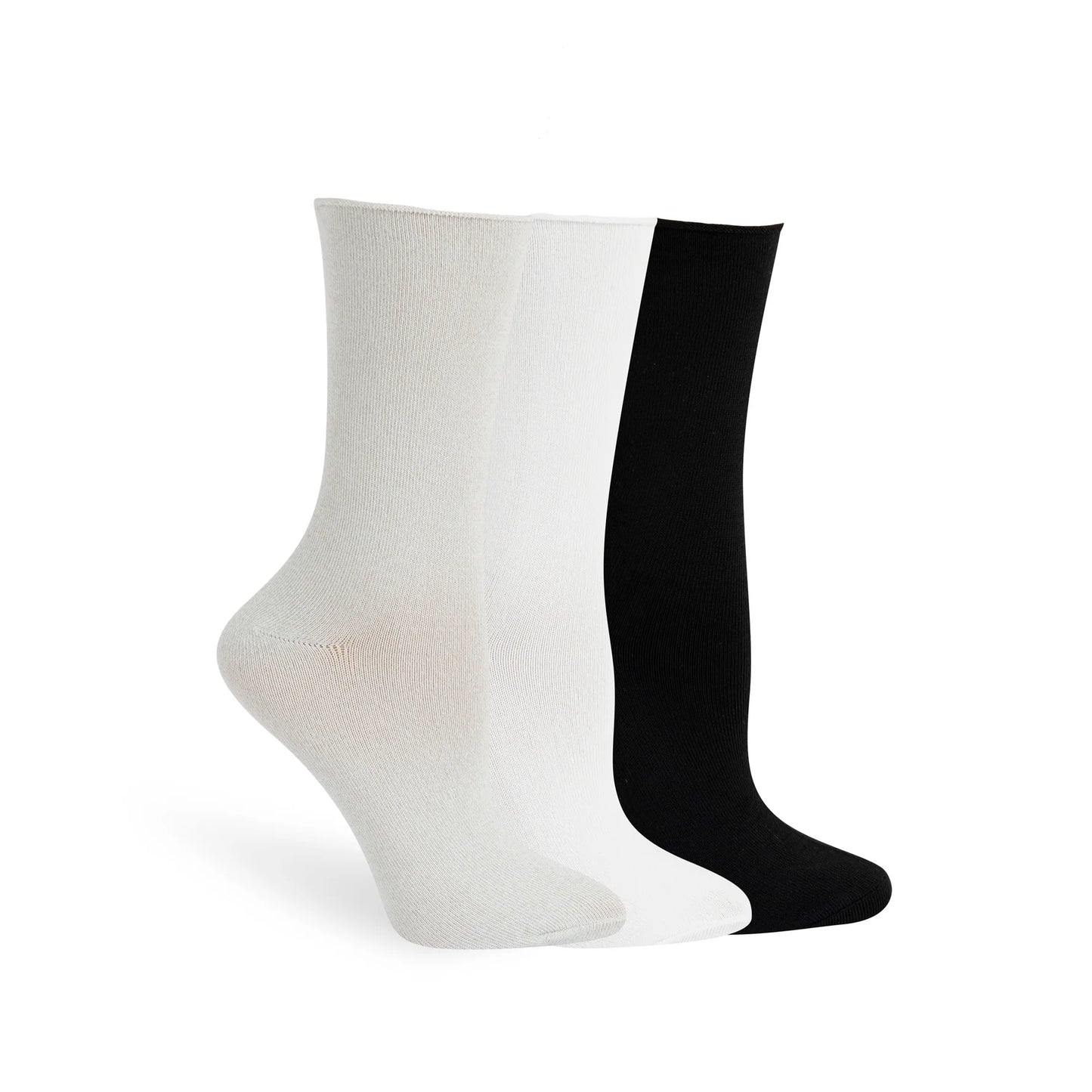 3PK Recycled Crew Sock