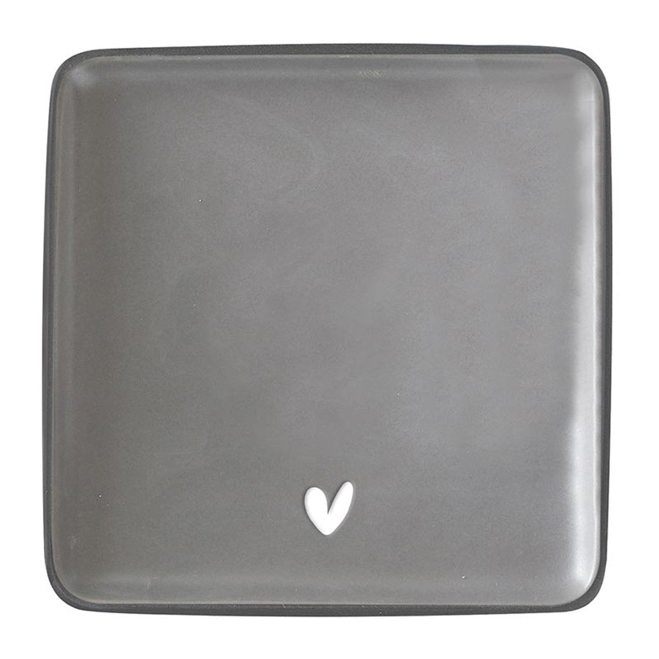 Heart Ceramic Plates - 4asstd