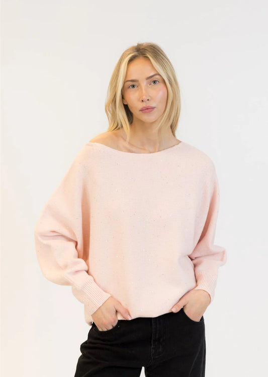 Nobuse Sequin Sweater