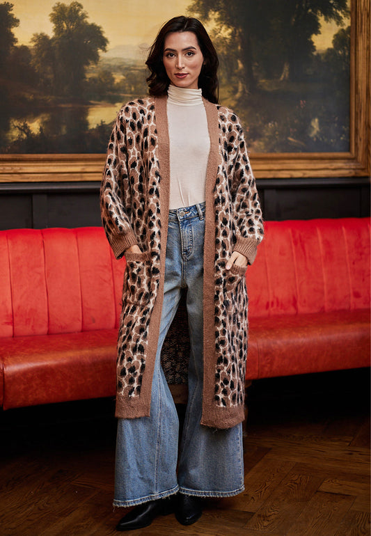Leopard Cardigan