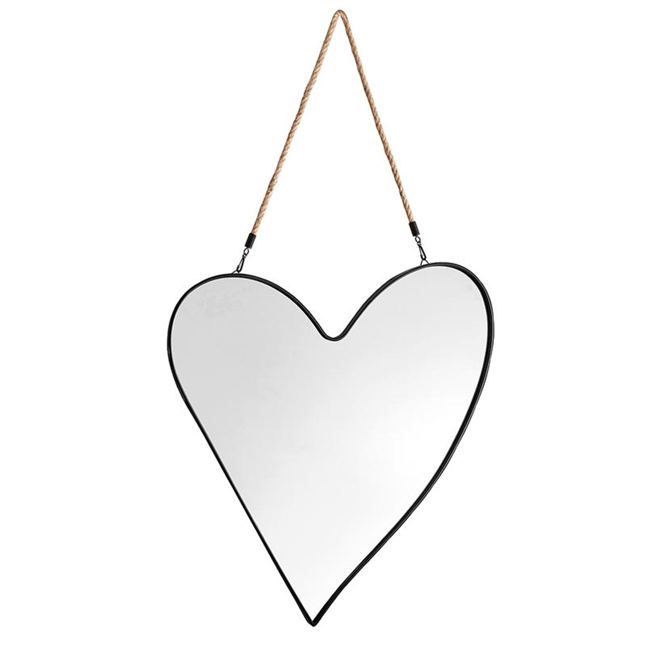 Hanging Heart Mirror