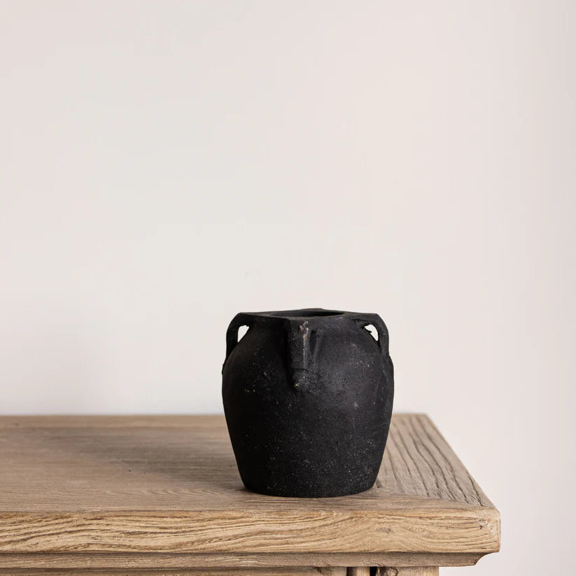 Black Wash Vase