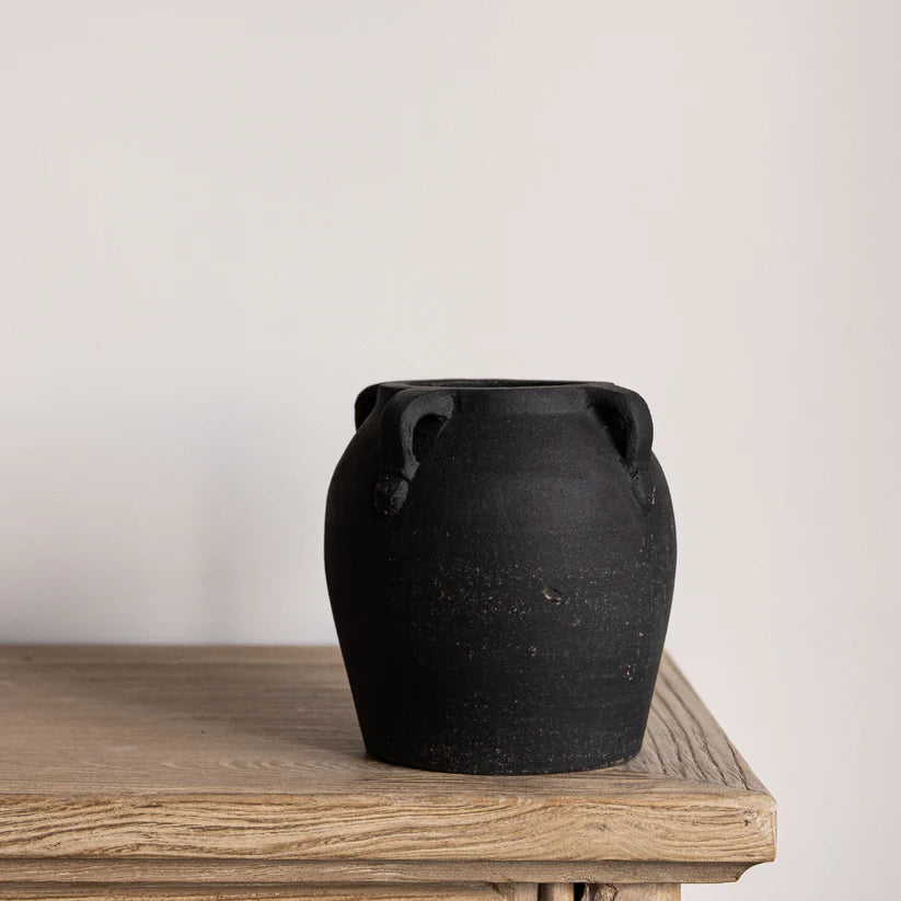 Black Wash Vase