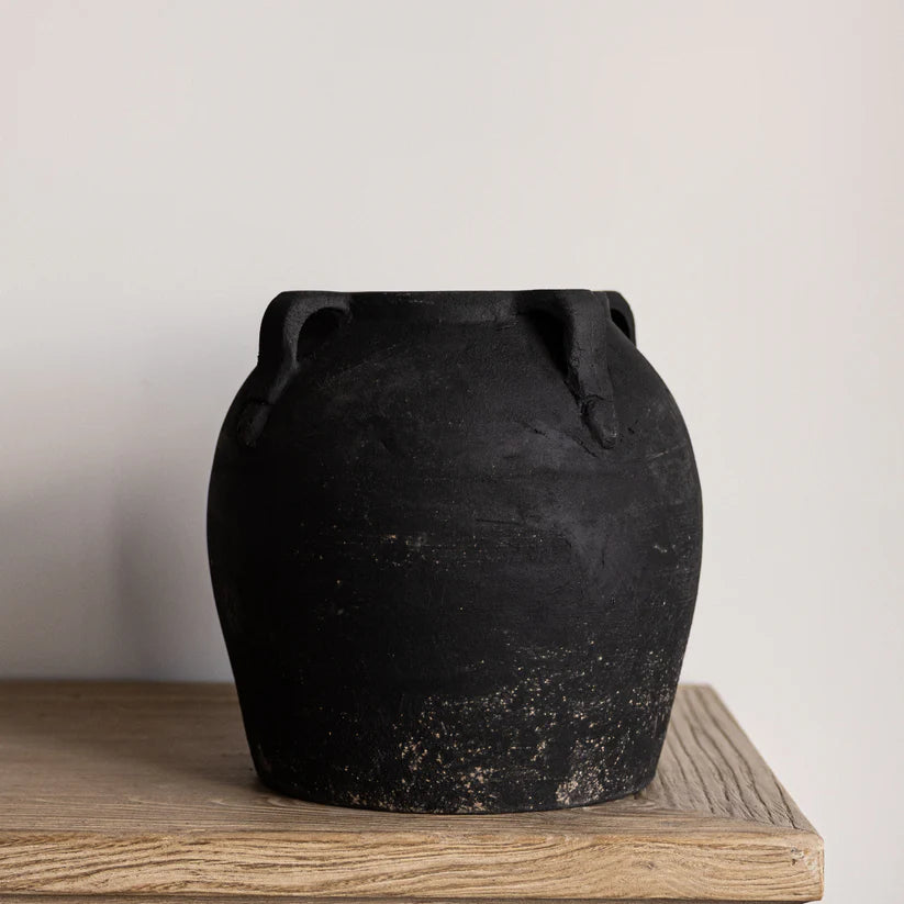 Black Wash Vase