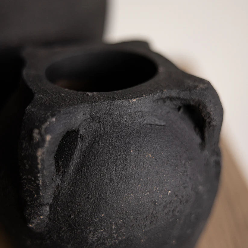 Black Wash Vase