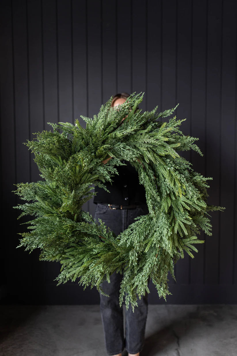 Norfold & Cypress Wreath