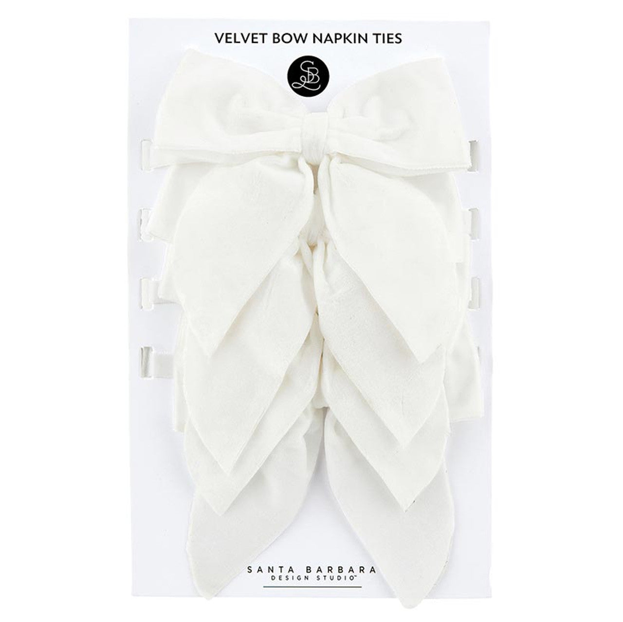 Velvet Bow Napkin Ties