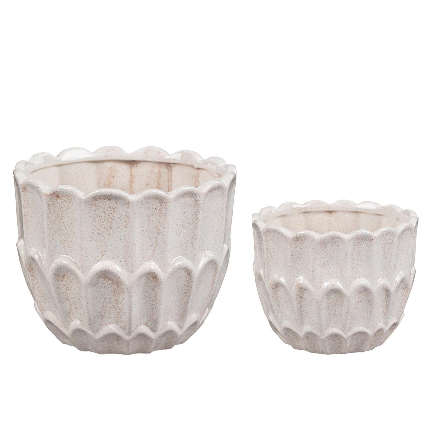 Scalloped Planter