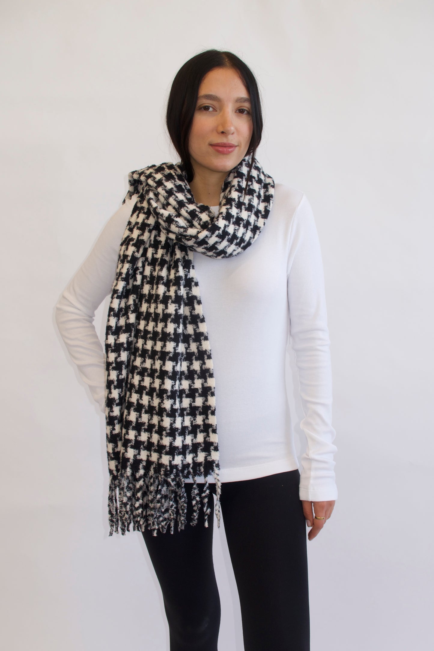 Houndstooth Scarf