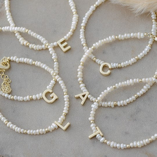 Quintessential Letter Bracelet