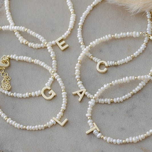 Quintessential Letter Bracelet