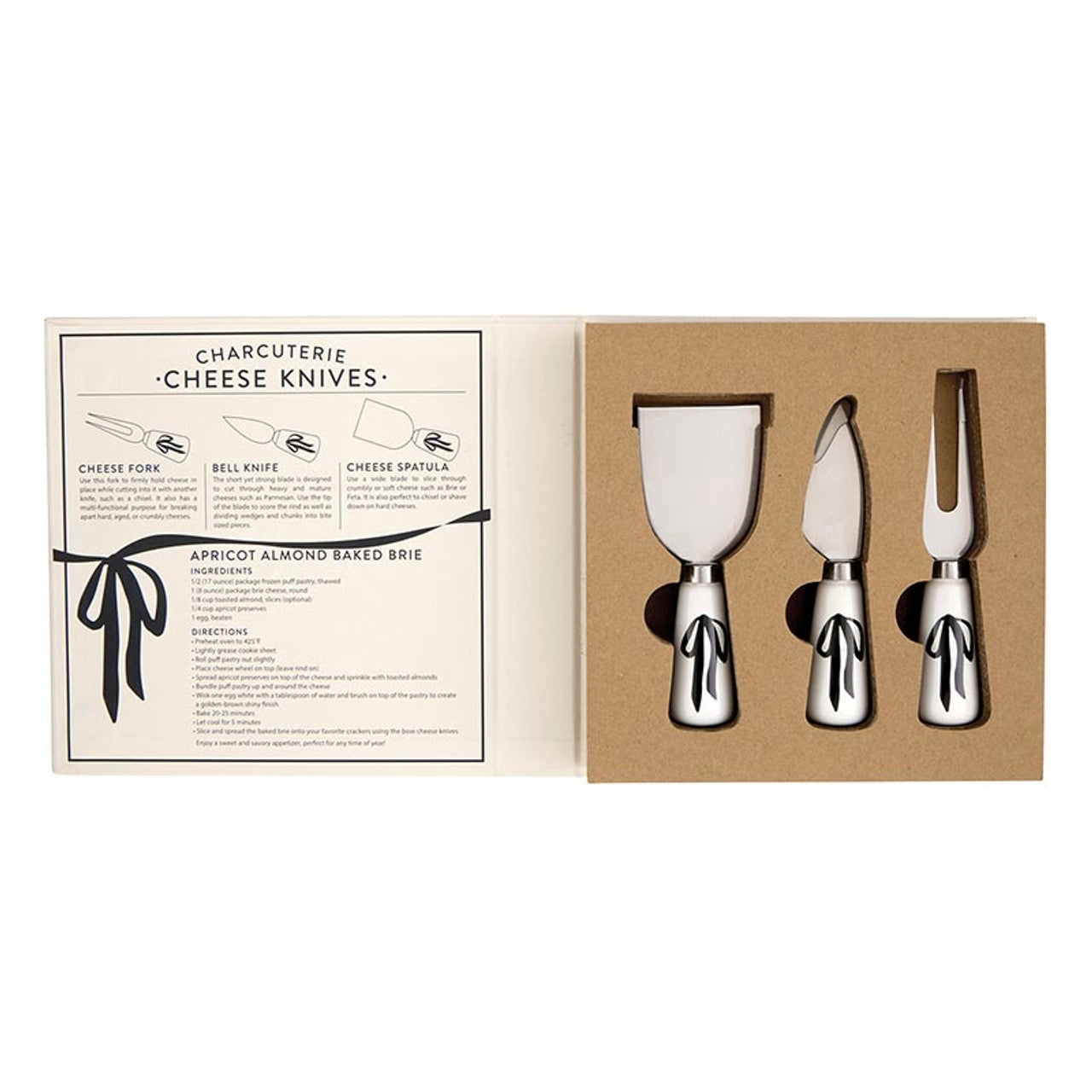 Bow Cheese Knive Set