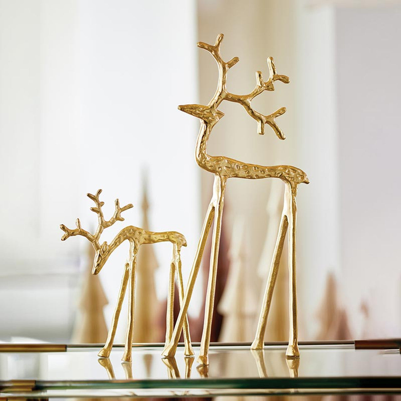 Gold Iron Deer