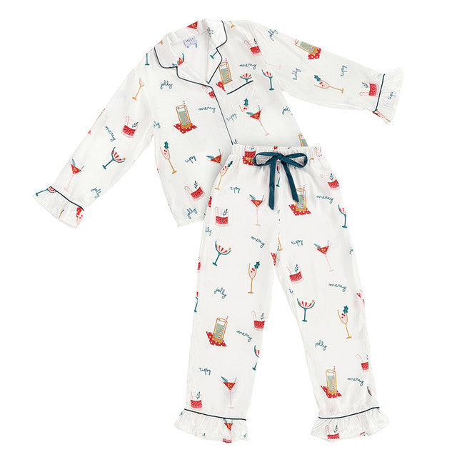 Ruffle Holiday Sleep Set